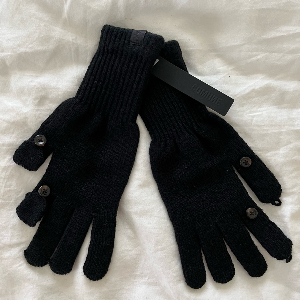 Comune Black O/S Photographer’s Gloves NWT